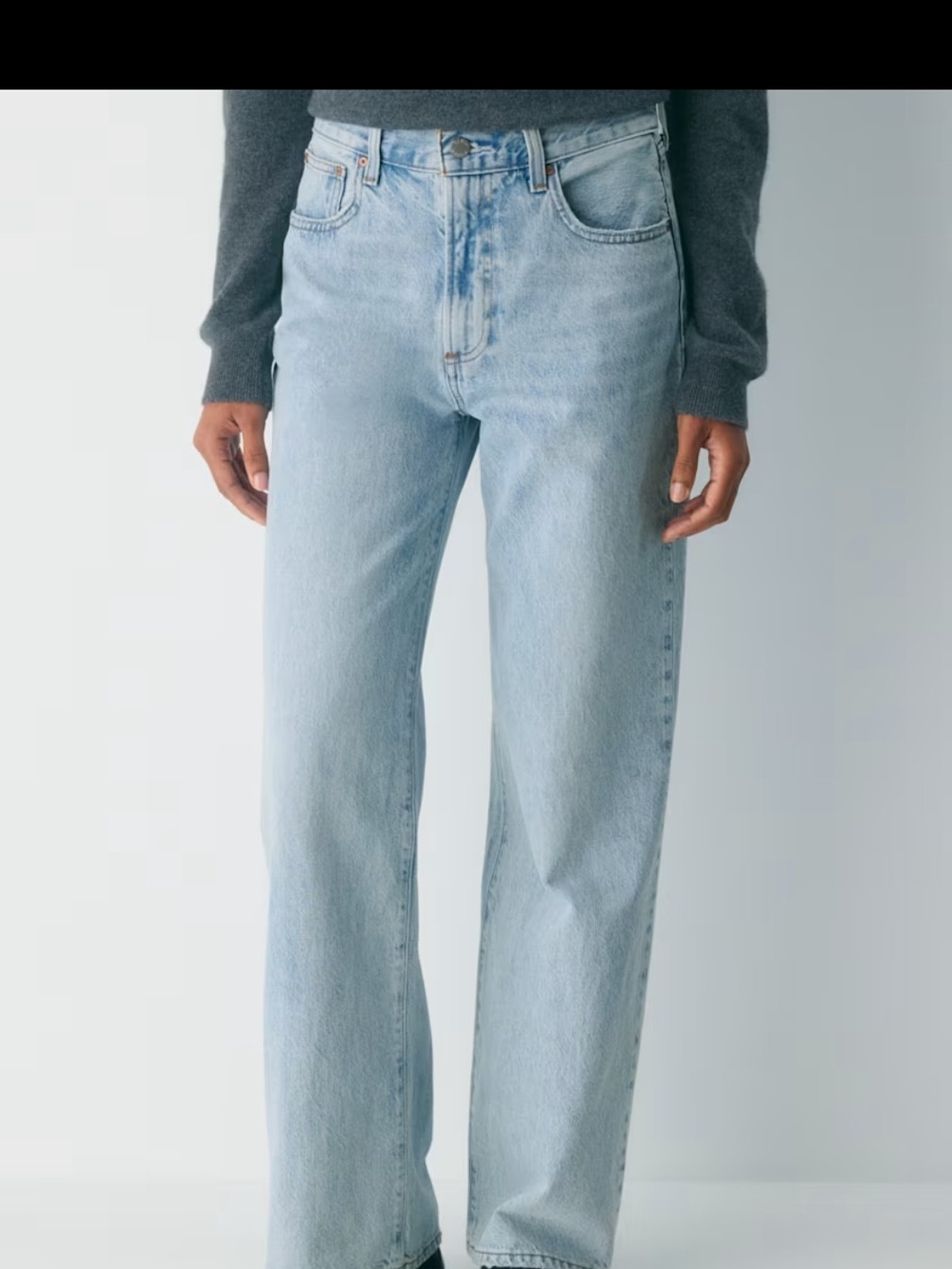 Denim Forum Light Blue Flare Jeans